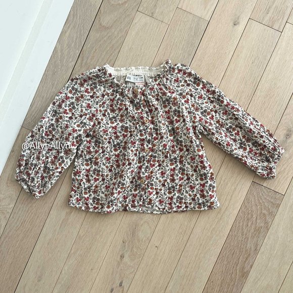 Zara Other - Zara Toddler 2-3T Soft Cotton Blouse